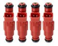 Fj82 35310-2e000 Fuel Injector 4 Pcs 12 Holes For Hyundai Accent 2006 2011 1 6l And Kia Rio Rio5 2009 2011 1 
