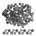 Uxcell 50pcs 4 5mm Hole Hinged Screw Cover Fold Snap Caps For Car Replacement
