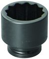444 1 5 In Drive 1 375 Standard Impact Socket 12 Point Supertorque Lobular Openings For Pneumatic And Electric Wrenches 