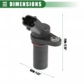 Motoforti Engine Crankshaft Position Sensor Crank For Buick Lacrosse L4 2 4l 2016 Abs Black