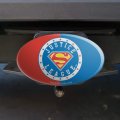 Justice League Superman Athletic Logo Oval Tow Trailer Hitch Cover Plug Insert