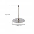 Uxcell Upholstery Nails Tacks 19mmx25mm Flat Head Furniture Silver Tone For Sofa Headboards 30 Pcs