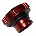Vms Racing Red Oil Cap Ls3 6 2l In Billet Aluminum Compatible With Pontiac G8 Gxp V8 Engines 09-10 2009-2010