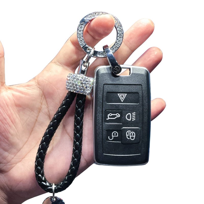 Soft Tpu Key Fob Cover For Land Rover Range Vogue Sport Discovery 5 And Jaguar Full Protection Remote Case B Black