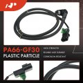 A-premium Abs Wheel Speed Sensor Compatible With Mitsubishi Models Montero 1997 1998 1999 2000 3 5l Sport Utility Front Left
