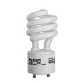 Esgu24-13w-cw Spiral Cfl Light Bulb 13w 900 Lumens Gu24 Base 4100 Kelvin 120v Replaces 50w Incandescent 3 88 In Length 