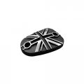 Motone Brake Reservoir Cover Union Jack Contrast Cut Bonneville T100 T120 Thruxton Mmu074 