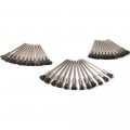 36 Silver Polishing Bristle End Brushes Jewelers Tools For Dremel 1 4 In Diameter With 3 32 Shanks 