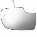 Ocpty Chrome Left Side Mirror Fit For 2003-2006 Cadillac Escalade Esv Ext Smooth Glass Heated Turn Signal