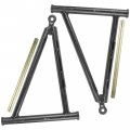 Caltric Front A-arm Compatible With Polaris Hawkeye 400 2x4 Ho 2011 2012 2013 2014 Lower Right And Left