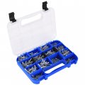 Bolt Dropper 500pc Blind Rivet Assortment Set All Aluminum Material Silver Finish Durable Metal Joining Solution For Projects 