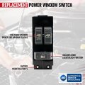 Master Power Window Switch Gray Driver Side Door Compatible With Chevy Silverado And Sierra 1500 2500 Hd 3500-1999 2000 2001