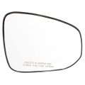 Passenger Side Mirror Glass Metallic Finish Non-heated Replacement For 2013-2018 Toyota Rav4 Chrome
