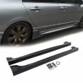 Jmtaat Side Skirts Extension Replacement Compatible With 2006-2011 Honda Civic 4 Door Sedan Black Bottom Line Rocker Panels