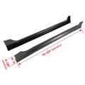 Jmtaat Side Skirts Extension Replacement Compatible With 2006-2011 Honda Civic 4 Door Sedan Black Bottom Line Rocker Panels