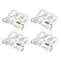 4pcs Carburetor Repair Kit Fit For Yamaha Yfz450 2004-2009