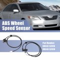 Uxcell 1 Pair Front Left Right Abs Wheel Speed Sensor No 89542-52010 89543-52010 For Toyota Echo 2000-2005 Scion Xa 2004-2006