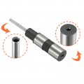 Uxcell Hollow Paper Drill Bit 3 5mmx70mm 2 5mmx65mm For Straight Shank Punch Punching Machine 2pcs