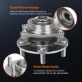 Ocpty New Wheel Hub Bearings Front For Infiniti G35 Nissan 350z 2003-2008 5 Lugs Compatible With Oe 513268