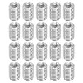 25 Pieces Threaded Inserts M8 1 258 And M12 1 75x18 Stainless Steel 303 Screw Thread Sleeves For Mechanical Equipment Furniture 