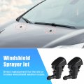 Uxcell Front Windshield Washer Nozzle For Ford Fiesta 2011-2019 Sprayer Jet Replace Be8z-17603-a