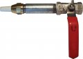 Sandblaster Nozzle Gun With Holder Valve Tip Long-lasting Steel 