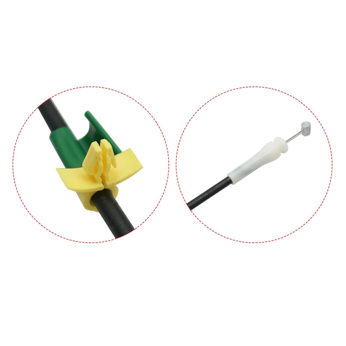 Upper Door Lock Latch With Cable Rear Left For Ford Ranger Extended Cab 1998 2011 Replaces Al5z-13264a27-b Al5z13264a27b