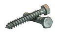 Hex Lag Screws Hot Dipped Galvanized 1 2 In 6 X 4 Alloy Steel Wood Silver 25 Pack 
