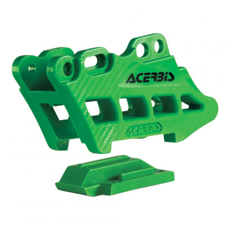 Chain Guide Block 2 0 Green For Kawasaki Kx250f 2009-2018