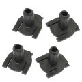 2 Pair Radiator Mounting Sleeve 23134225 For Chevrolet Equinox 2018 2023 Gmc Terrain And Buick Envision 2016 2020 Black Plastic 