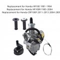 Gxywady Pz26 Carburetor With Handle Grips Throttle Cable Replacement For Honda Xr100 Xr100r Crf100f