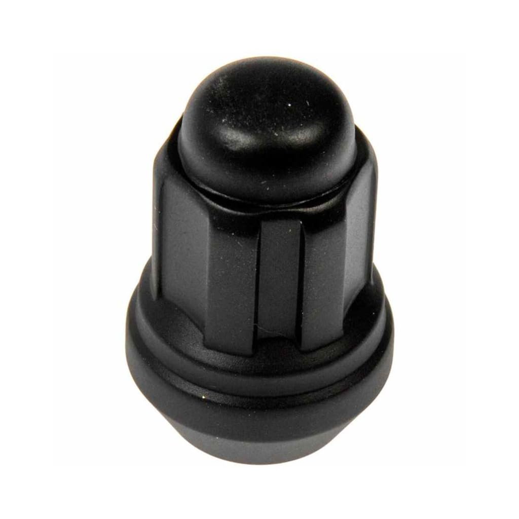 Acorn Nut Lock Set For Dodge Dakota 1990 To 2004 Black Matte Alloy Steel Wheel Locks Fine Thread Bulge Seat 20 Piece With Key
