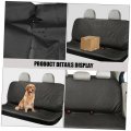 Soimiss Rear Car Seat Cover Universal Bottoms Back Bench Backseat Covers Pet Seats Oxford Cloth Interior Cover Water Proos Rear