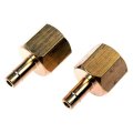 Fuel Line Connector Brass Female O Ring M14 1 5 To 16 In 8mm Barb Fitting 800 079 Alx Pau Rb Cl360a50 