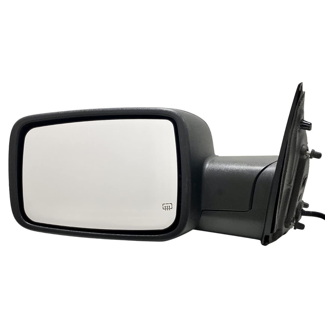 Driver Side Mirror For 2010 2011 2012 Ram 1500 Power Adjusted Heated Glass Manual Fold Puddle Lamp Turn Signal Light Material