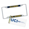 University Of California Irvine Metal License Plate Frame And Sticker For Front Or Back Car Officially Licensed Sticker Blue 