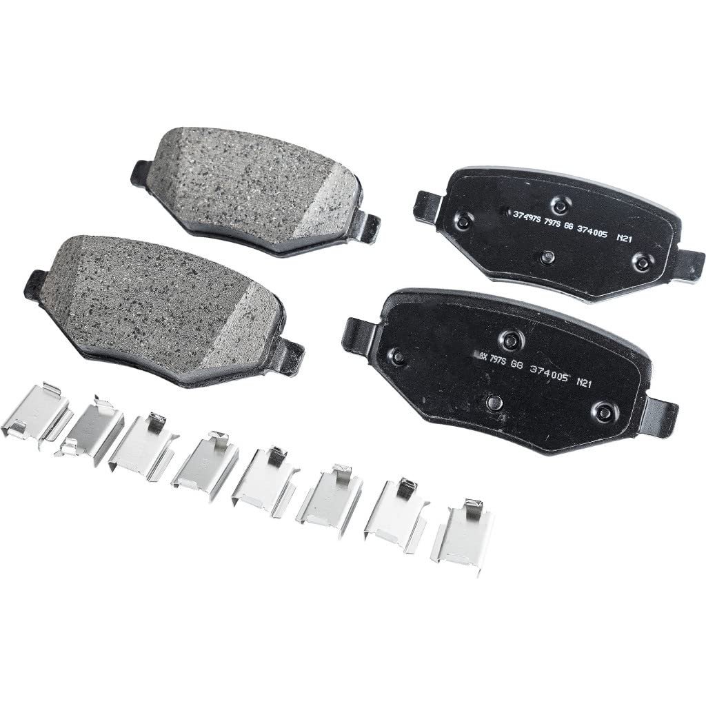 Surestop Ceramic Rear Brake Pad Set For Ford Taurus 2010 To 2019 And Flex 2009 2017 2 Wheel Brf1531
