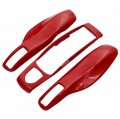 3-pieces Painted Center And Side Key Casing Shell Cover For Porsche Boxster Turbo Cayenne Panamera Macan Cayman 911 918 996 997 