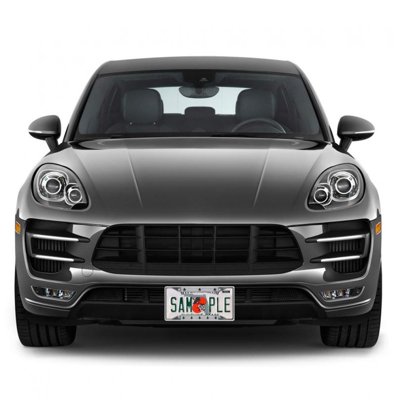 Fastasticdeals Metal Insert License Plate Frame Spade Weatherproof Car Accessories Black 4 Holes Solid