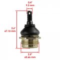 For 2 Upper Ball Joint Kawasaki Lakota 300 Kef300 Kef300-a 1995-2000 Mod-ztf1-6633
