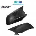 X Autohaux 1 Pair Door Wing Rearview Side Mirror Cover Cap Carbon Fiber Pattern For Bmw 535i Gt 2011-2013 530i 2012-2013 528i