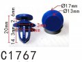 Autobahn88 Door Panel Clip Compatible With Gm Oem 11547601 Pack Of 20