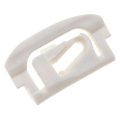 Reveal Molding Clip Nylon Material White Color Fastener Type  