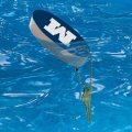 Graphics More Millikin University Primary Logo Floating Keychain Oval Foam Fishing Boat Buoy Key Float