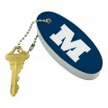 Graphics More Millikin University Primary Logo Floating Keychain Oval Foam Fishing Boat Buoy Key Float