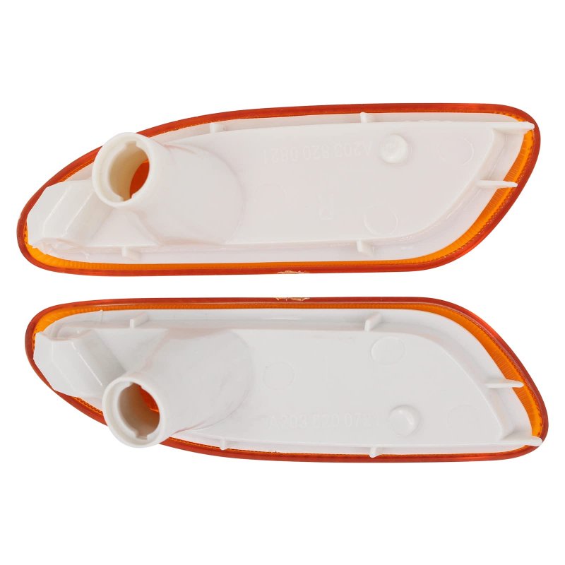 Xtremeamazing 2pcs Front Driver And Passenger Side Marker Turn Signal Light For C230 C240 C280 C320 C350 C32 C55 Amg