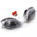 Hongk- Turn Signals Compatible With 1999-2003 2004 2005 2006 2007 Suzuki Hayabusa Gsxr1300 R Clear B01bw4pm1y