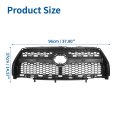 No 531010r050 Front Upper Hood Bumper Grille Grill For Toyota Rav4 Limited 2009-2012 Not Fit Base Sport Ev Black