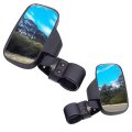 Rear View Side Mirror Replacement For 1 75 -2 Roll Cage Bar Utv Rzr 900 Xp 1000 Turbo Kawasaki Arctic Cat 
