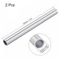 Uxcell 6063 Aluminum Round Tube 20mm Od 16mm Inner Dia 200mm Length Pipe Tubing 2 Pcs